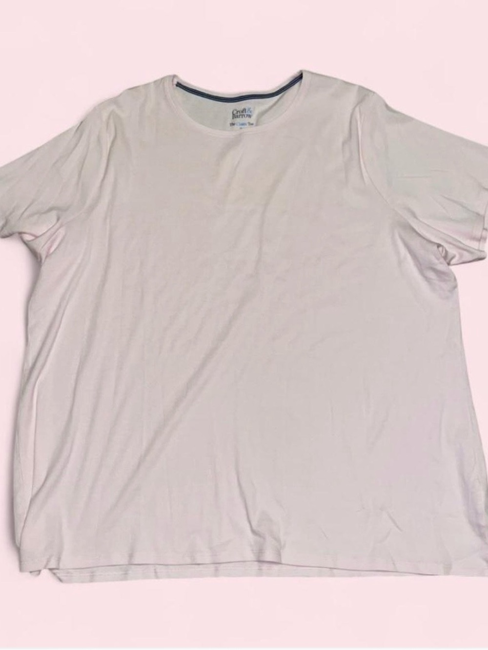 croft & barrow Light Pink Short Sleeve Crewneck Tee - Picture 4 of 8